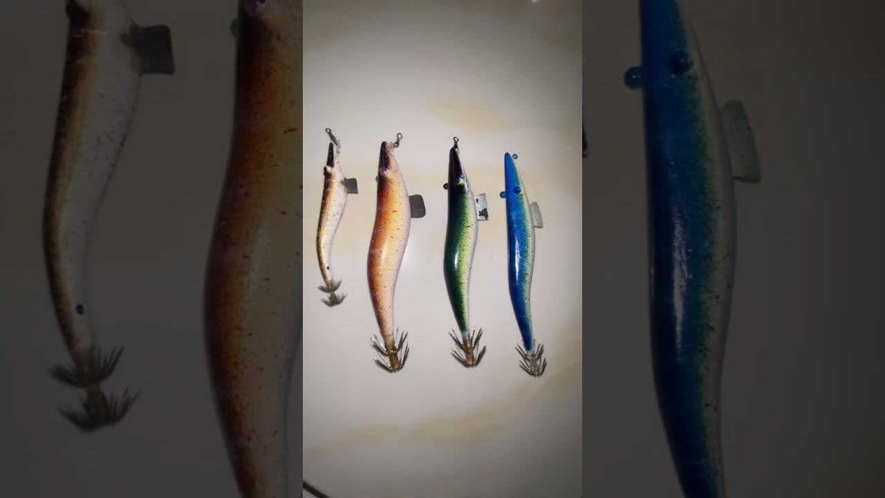 Best squid jig colour | Warna udang umpan cumi yang paling jitu | terbukti pagi siang dan malam