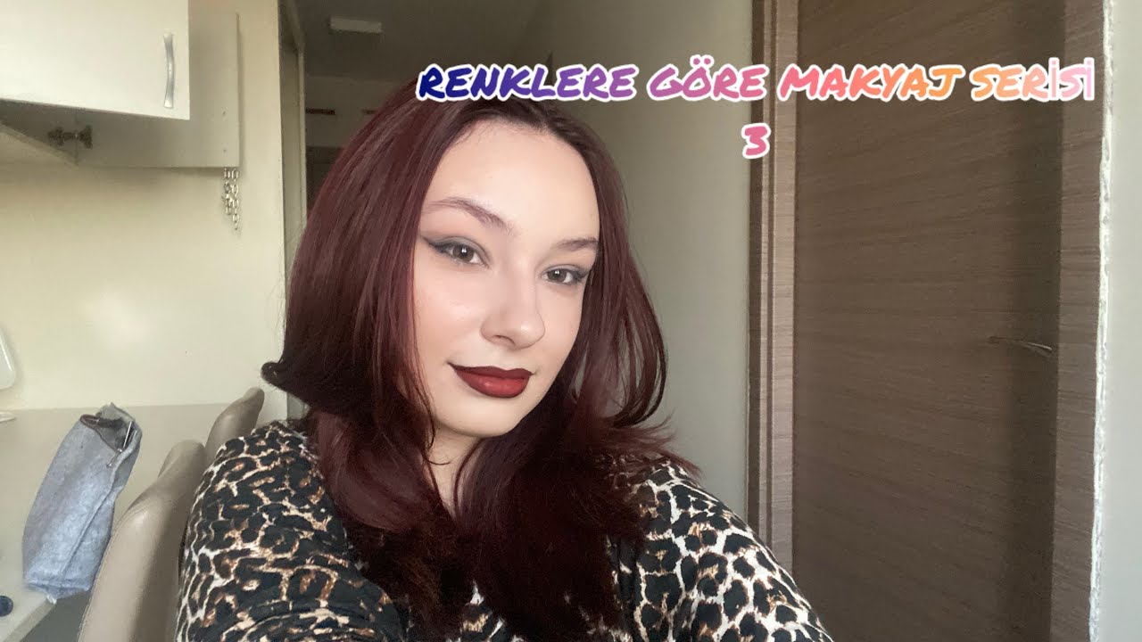 RENKLERE GÖRE MAKYAJ SERİSİ| Beyaz, Kahverengi,Siyah