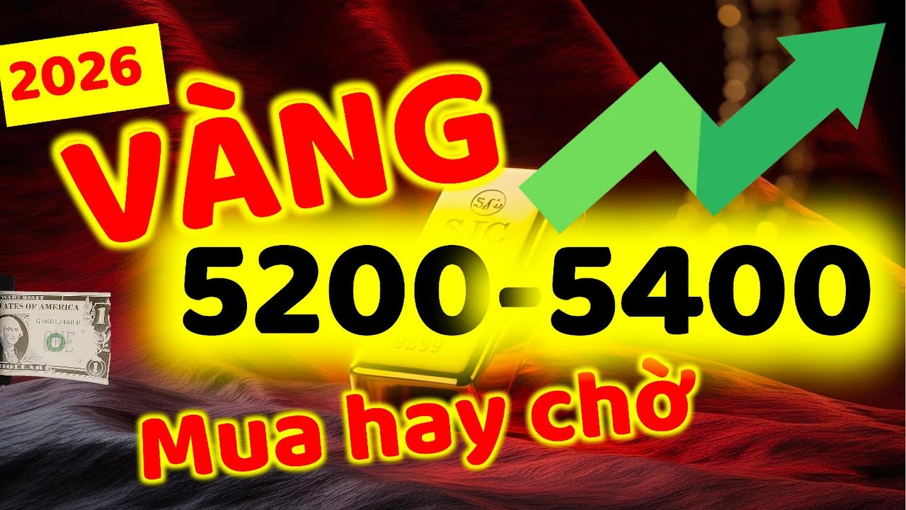VÀNG 2026 TĂNG hay GIẢM, MUA hay CHỜ
