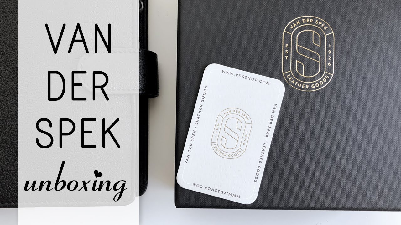 Van Der Spek Touch Me - Unboxing (New Planner)