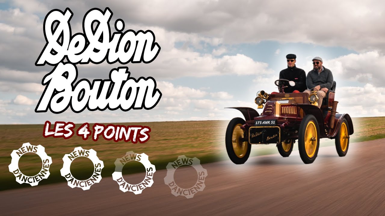 [Les 4 Points News d'Anciennes] La De Dion-Bouton Type V de 1904 !