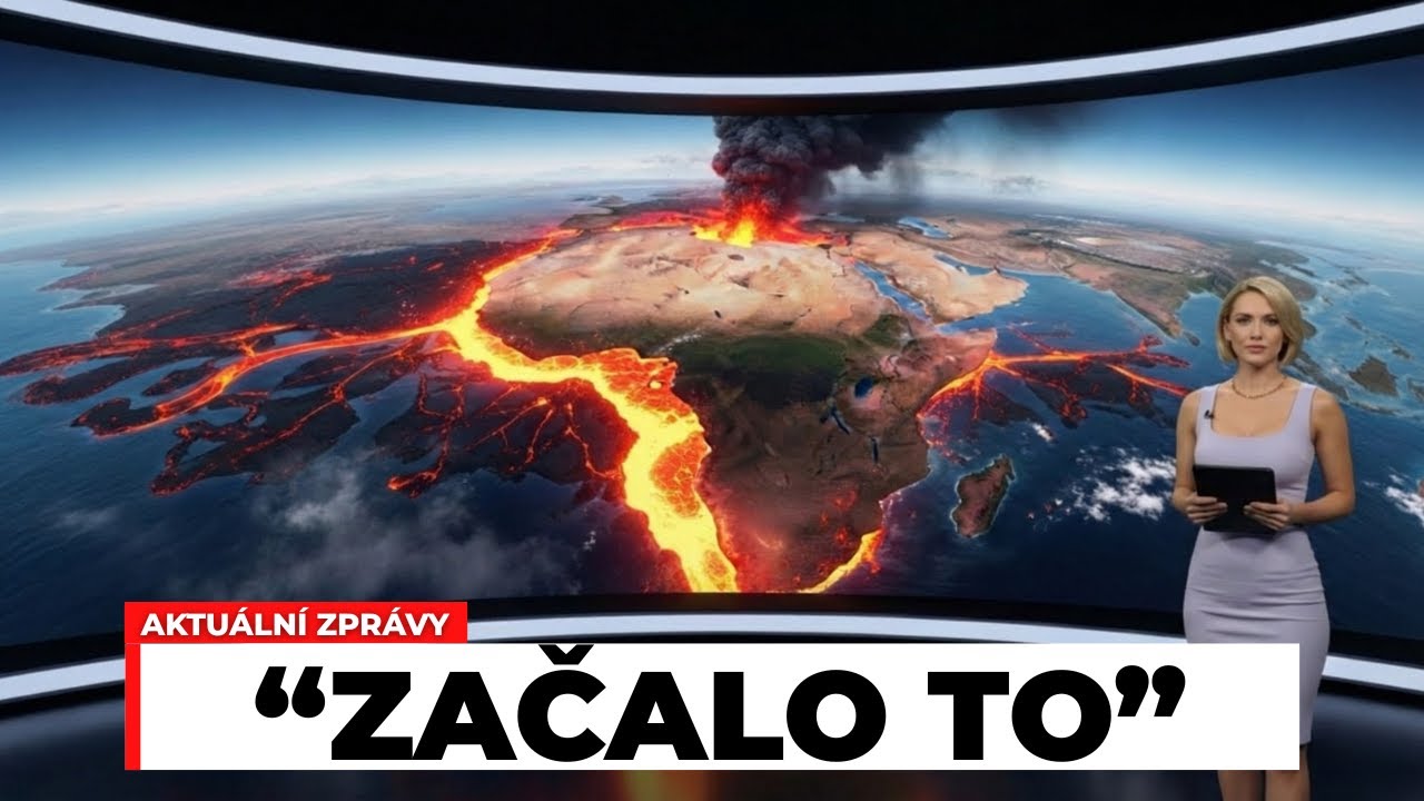 Afrika se začíná rozdělovat: Sopka po 10 000 letech ticha explodovala