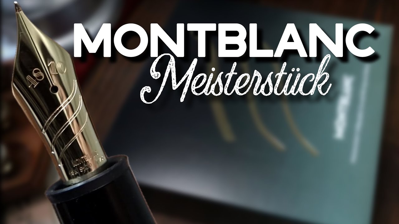 🗻 Pluma fuente MONTBLANC Meisterstück 149 Calligraphy curved nib