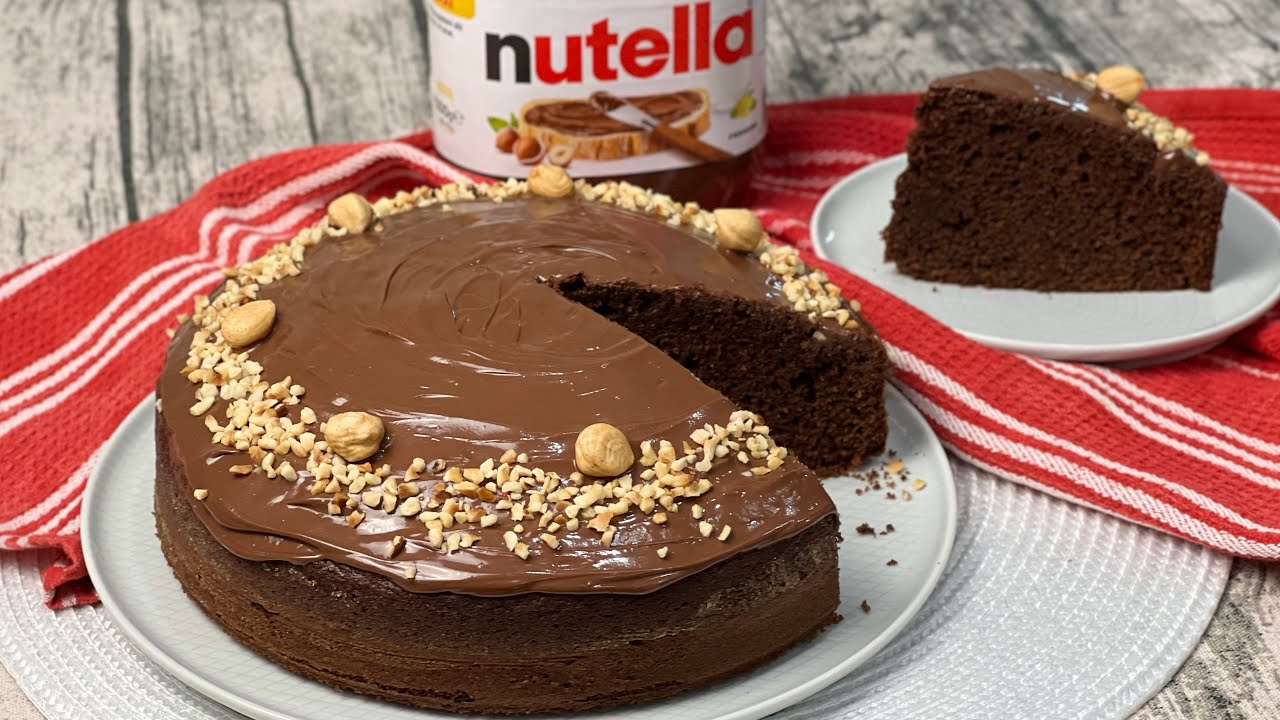 Torta alla Nutella Soffice Facile e Veloce