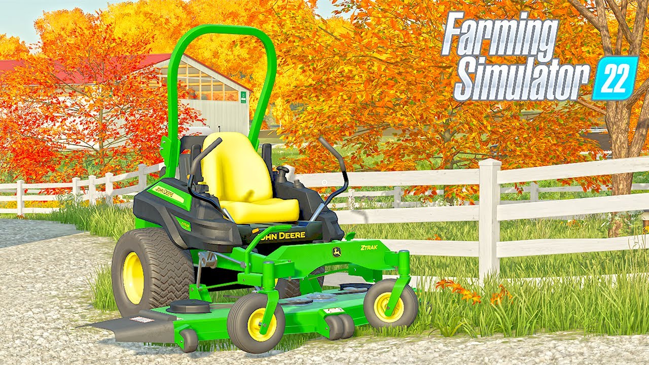 Mowing Grass at a $2.5M Vineyard (Lawncare FS22)
