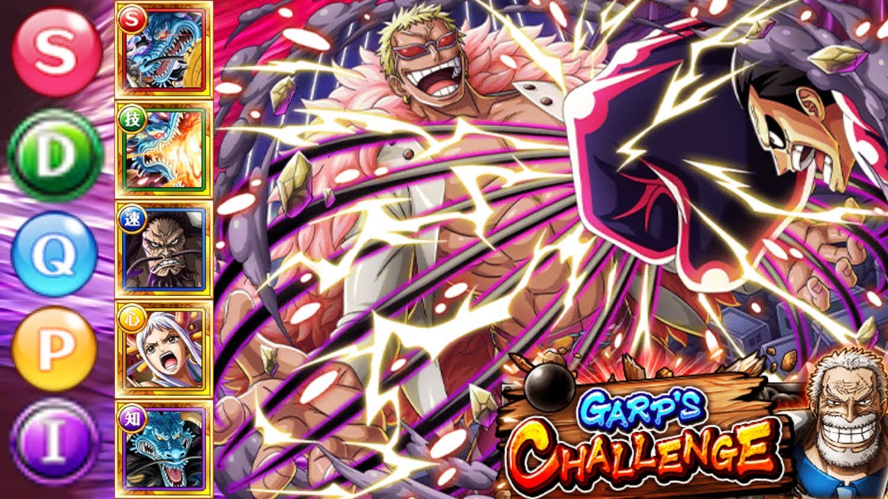 OPTC KAIDO DISCIPLINES DOFFY? 😳 GARP'S CHALLENGE HEAVENLY DEMON ALL COLORS!