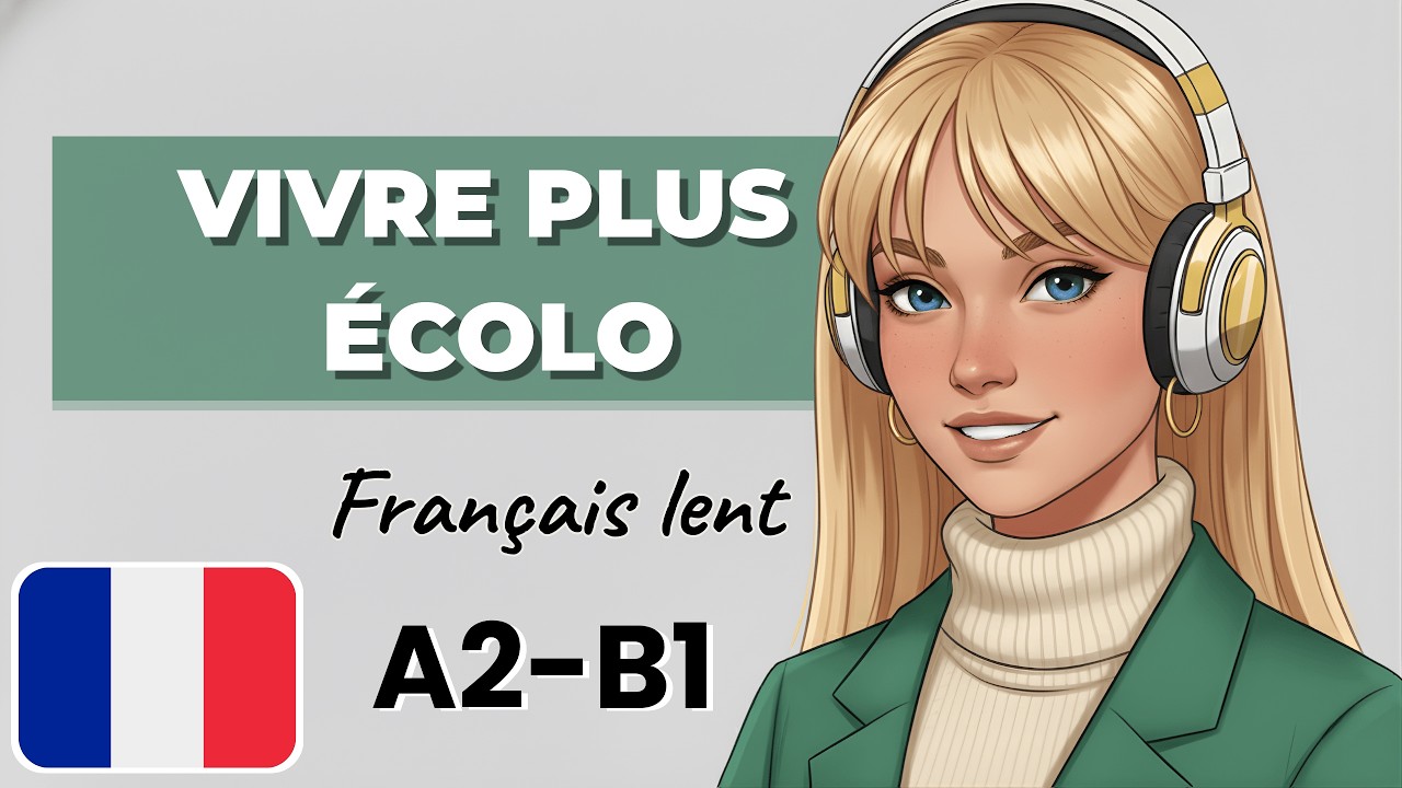 Простые экологичные фразы на французском (A2–B1 Slow French)