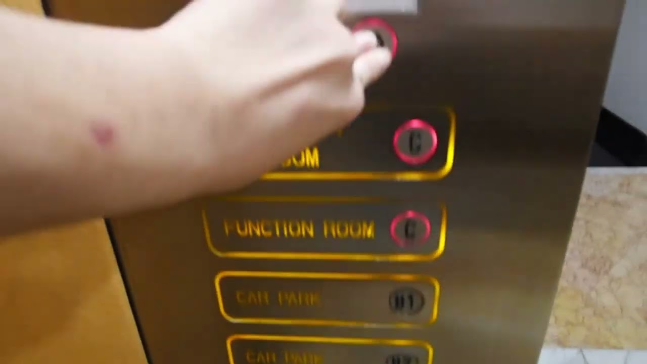 Hitachi traction Lift at One World hotel Bandar Utama (Carpark Lifts)