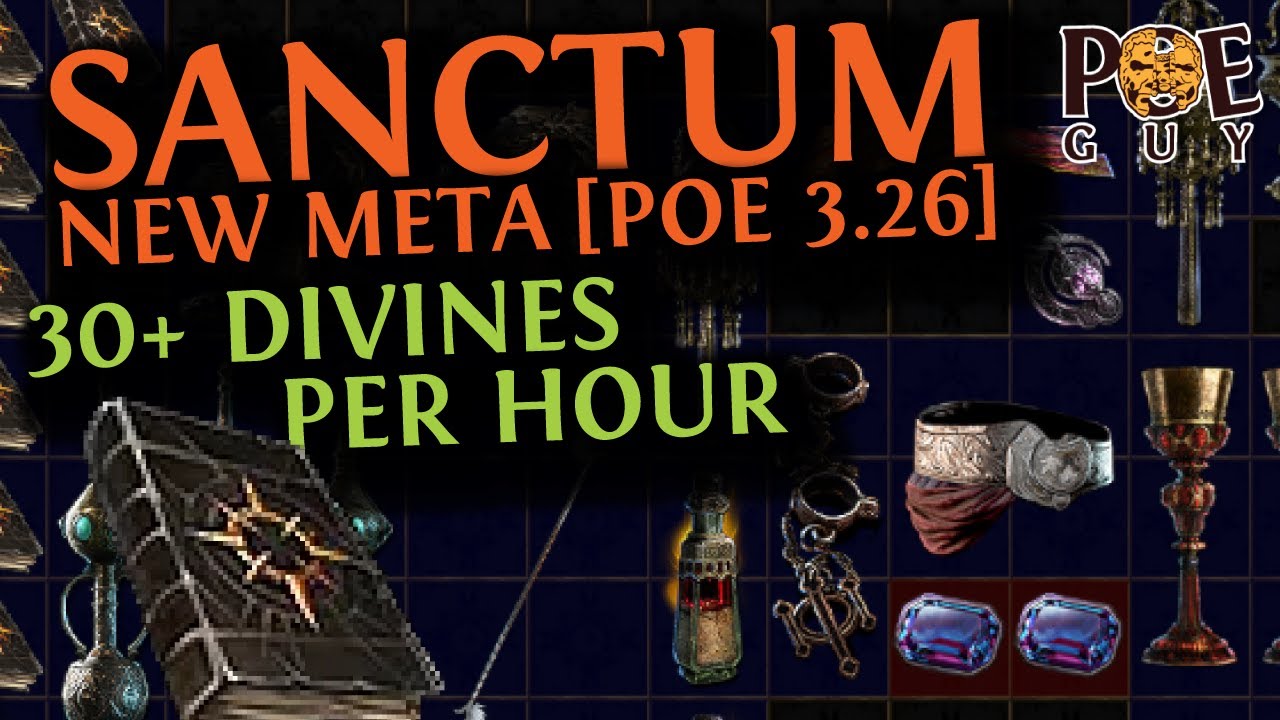 [PoE 3.26] - SANCTUMS ARE VERY PROFITABLE; you just need to change the strategy