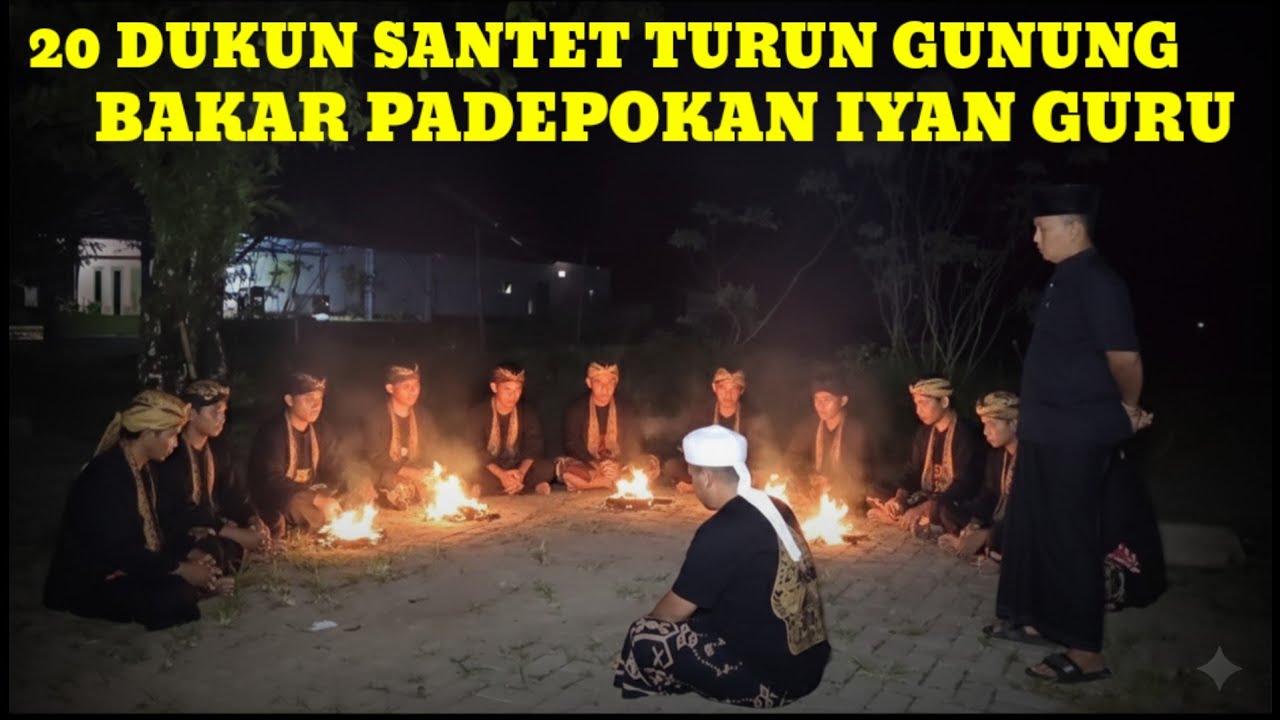 DUKUN SANTET BROJOGENI TURUN GUNUNG BAKAR PADEPOKAN IYAN GURU !!