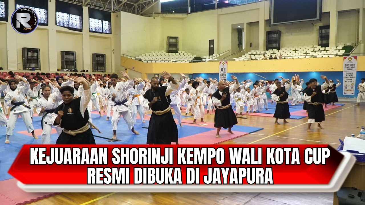 160 Atlet Berlaga di Kejuaraan Shorinji Kempo Walikota Jayapura Cup I 2026