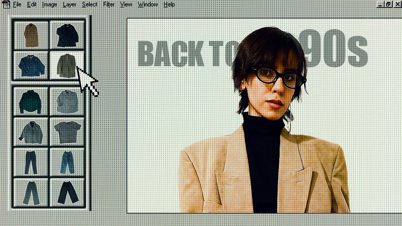 AI helped me recreate 90s-inspired fall outfits