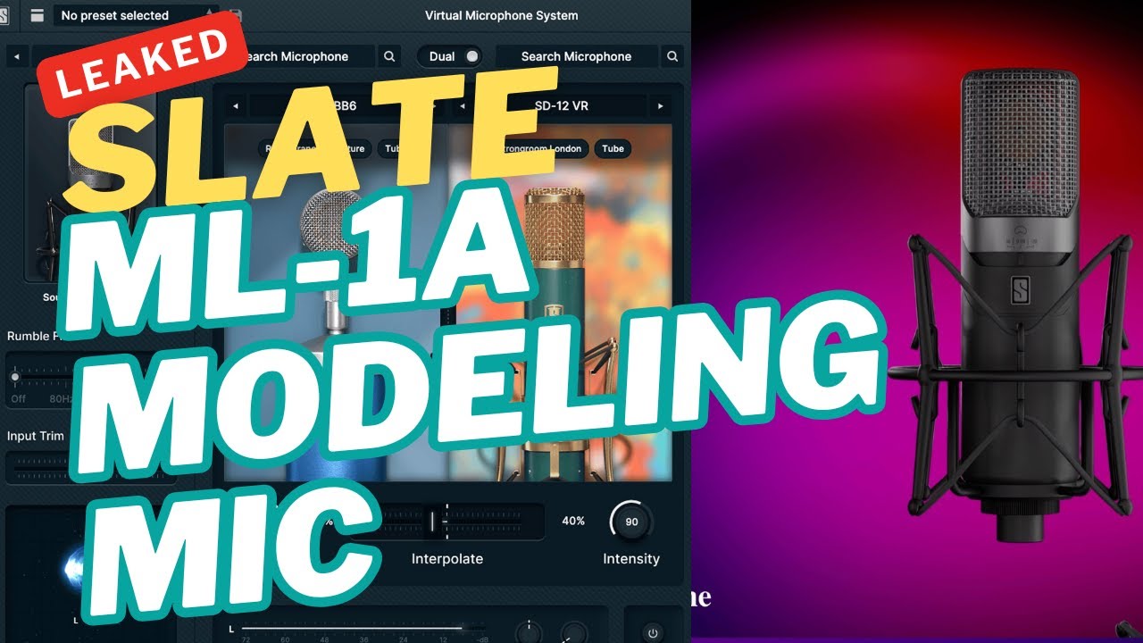 🚨 Leaked: UPGRADED Slate Digital ML-1A Microphone Revealed! 🚨