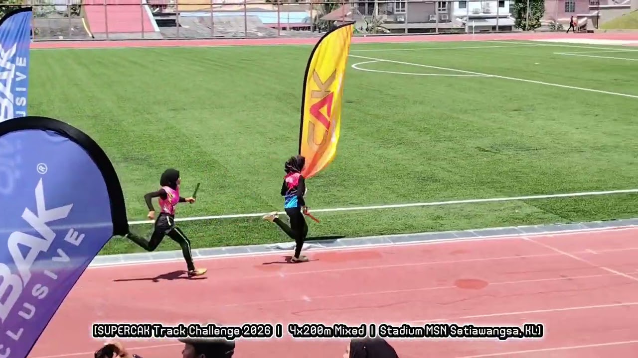SUPERCAK Track Challenge | 4x200m Mixed Relay Team
