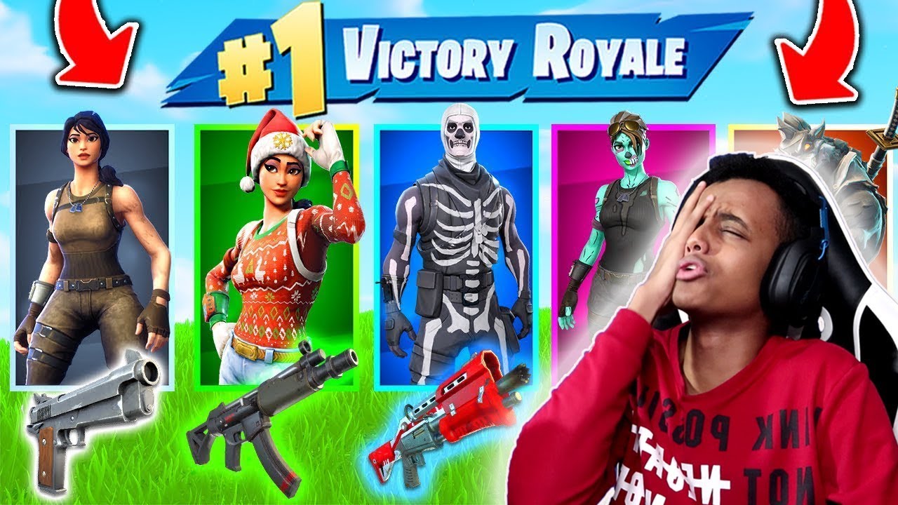 تحدي الألوان العشوائية؟(4#)|Fortnite Battle Royale