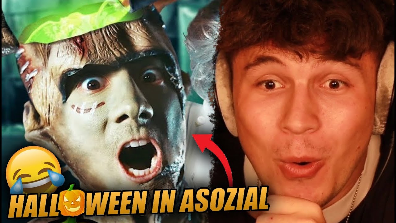UNTERHALTUNG PUR😂!!!...Reaktion : HALLOWEEN in ASOZIAL | Julien Bam | PtrckTV