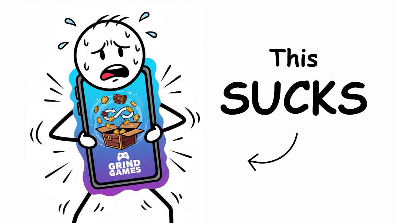 How Mobile Games Make You Grind Forever — Every Trap Explained