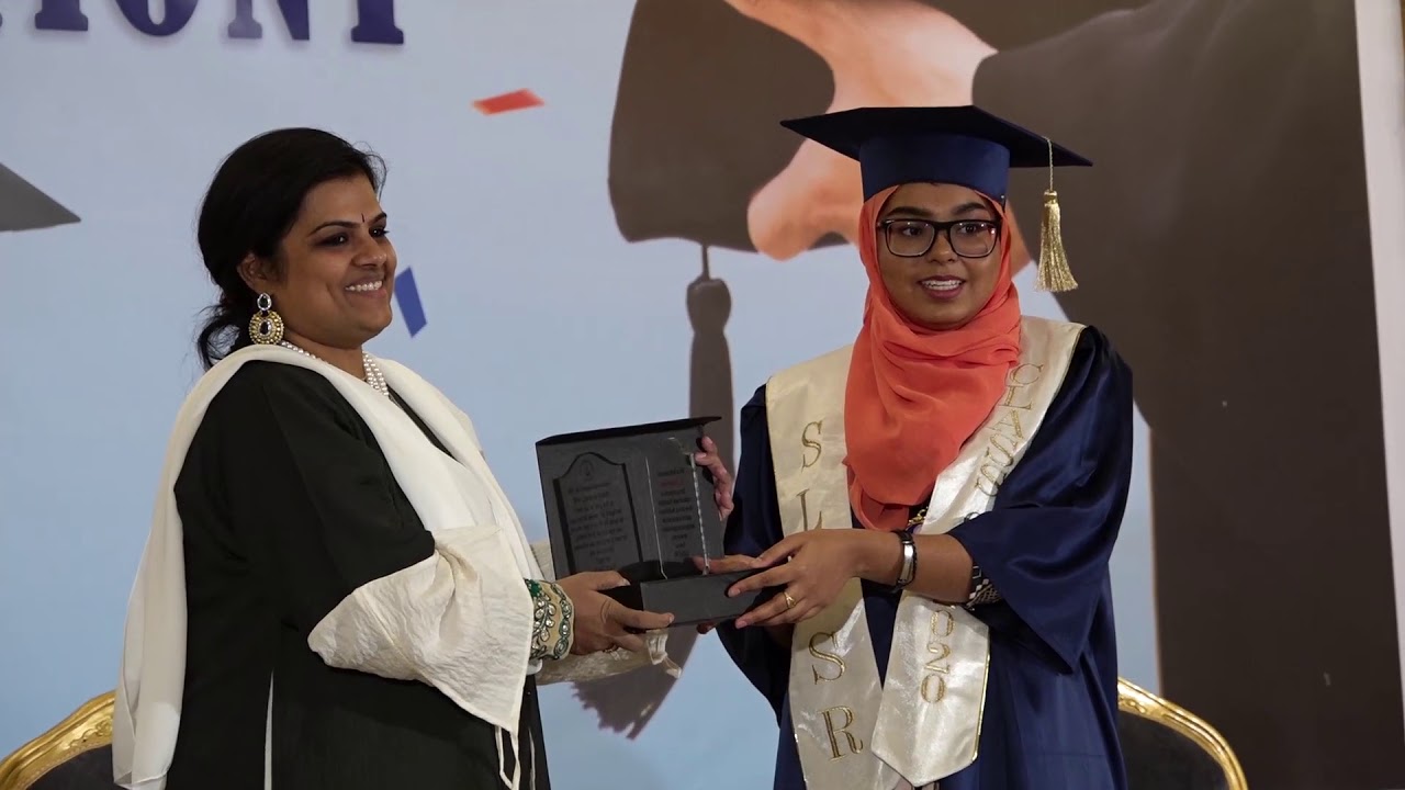 Students honor their teachers during the Graduation day. We love our SLISR teachers!