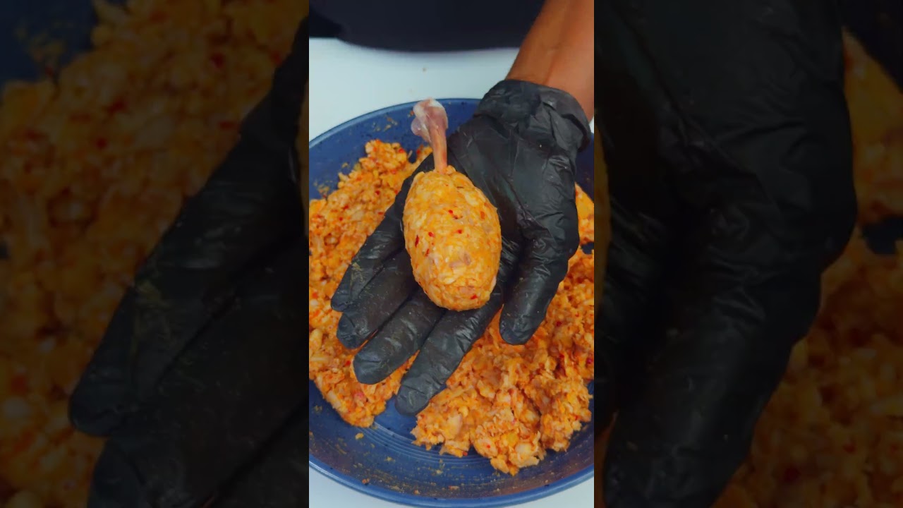 😱 Ever Tried Chicken + Potato as Drumsticks? #shorts