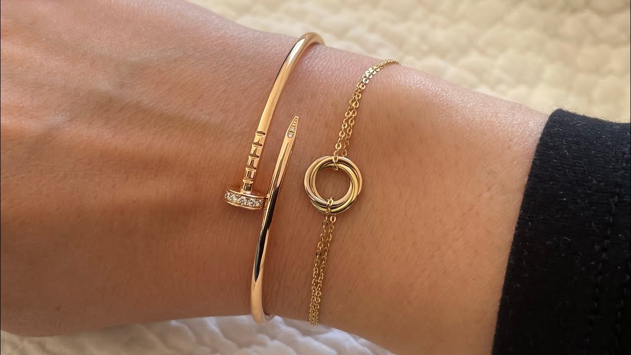 Cartier Juste un clou bracelet in rose gold small model review!