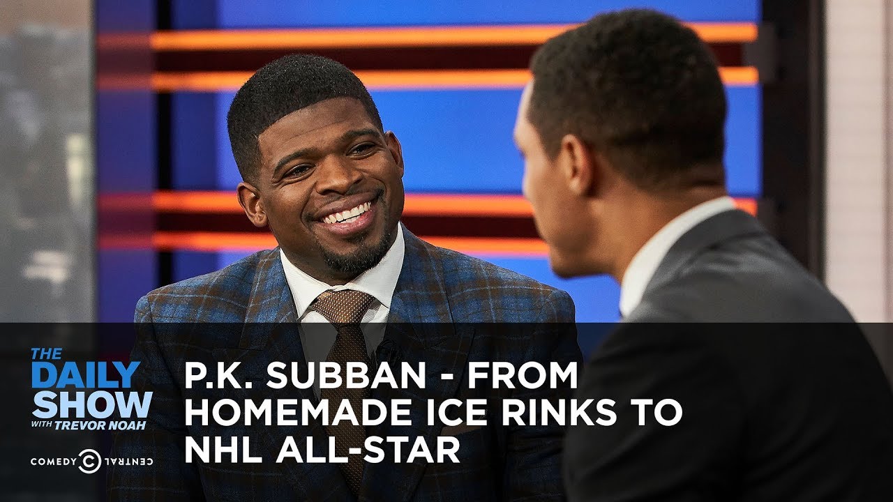 P.K. Subban - From Homemade Ice Rinks to NHL All-Star | The Daily Show