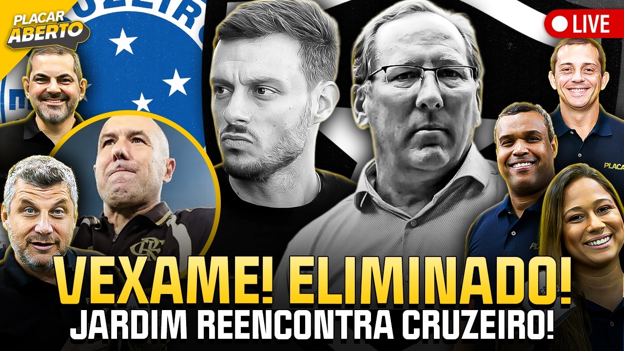 BOTAFOGO ELIMINADO DA LIBERTADORES, FLAMENGO ENCARA CRUZEIRO PELO BRASILEIRÃO | Placar Aberto |11/03