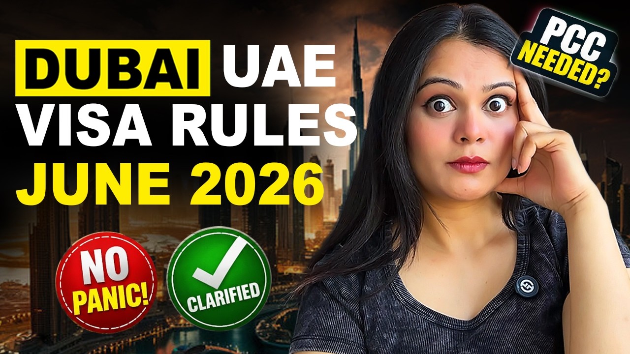 Dubai Visa Update: Stop Worrying About the New PCC Rule! 🇦🇪