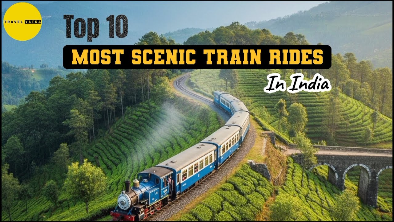 Top 10 Train Journeys in India | Best Train Routes In India | Incredible India Train Rides
