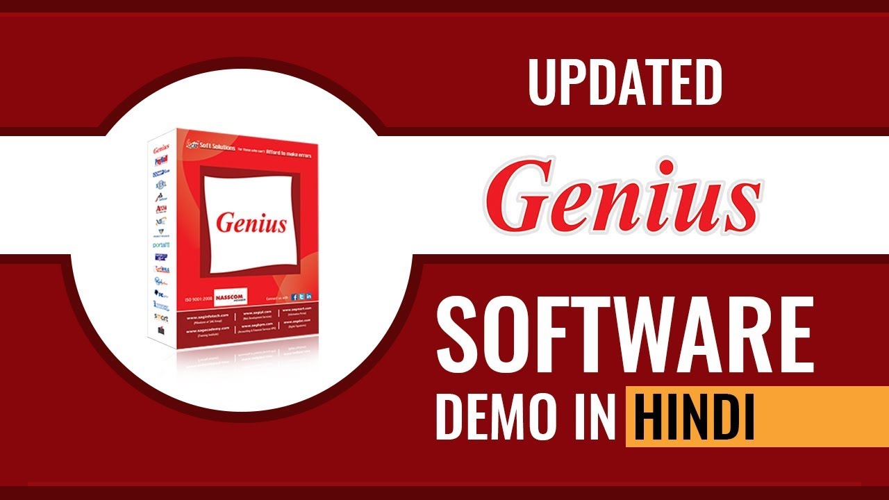 Genius Software Demo in Hindi | Income Tax, TDS Return Filing Software
