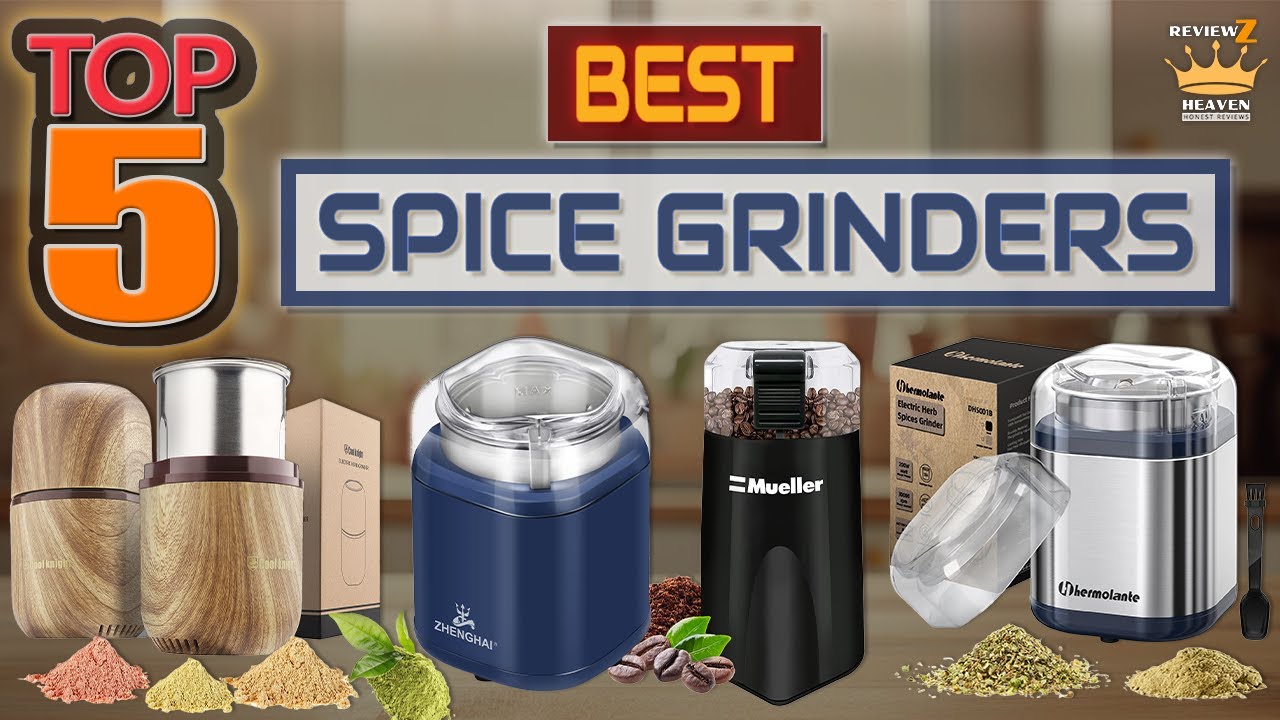 TOP 5 Best Spice Grinders 2025 | Best Electric & Manual Spice Grinder for Home Use