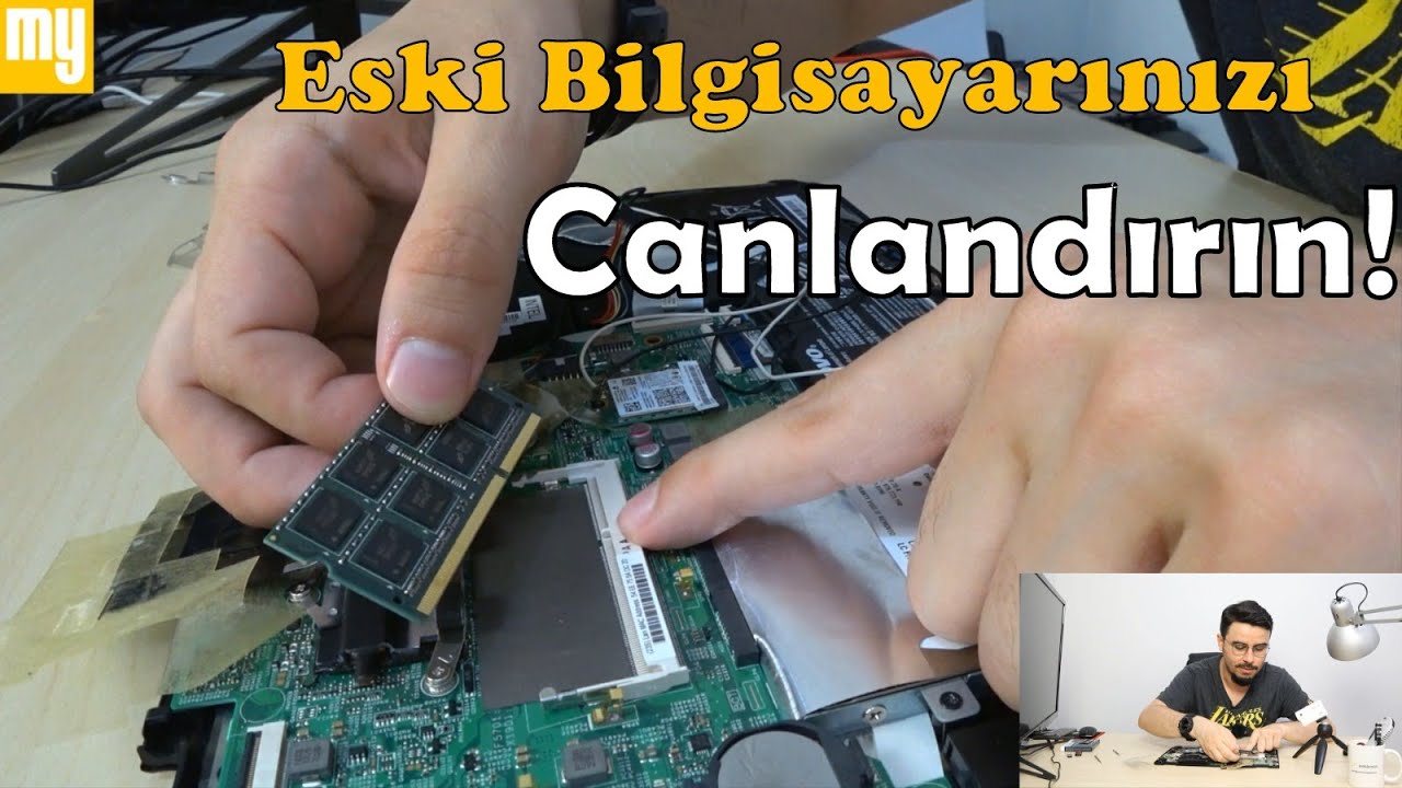 Eski Dizüstü Bilgisayarınızı Canlandırın! Eski Laptop'a SSD Takmak + Laptop Rami Yükseltmek
