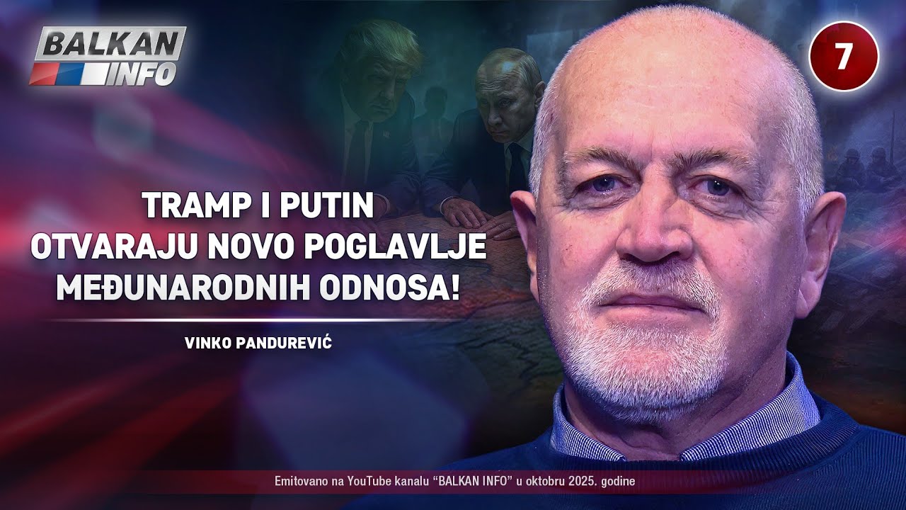 INTERVJU: Vinko Pandurević &ndash; Tramp i Putin otvaraju novo poglavlje međunarodnih odnosa! (25.10.2025)