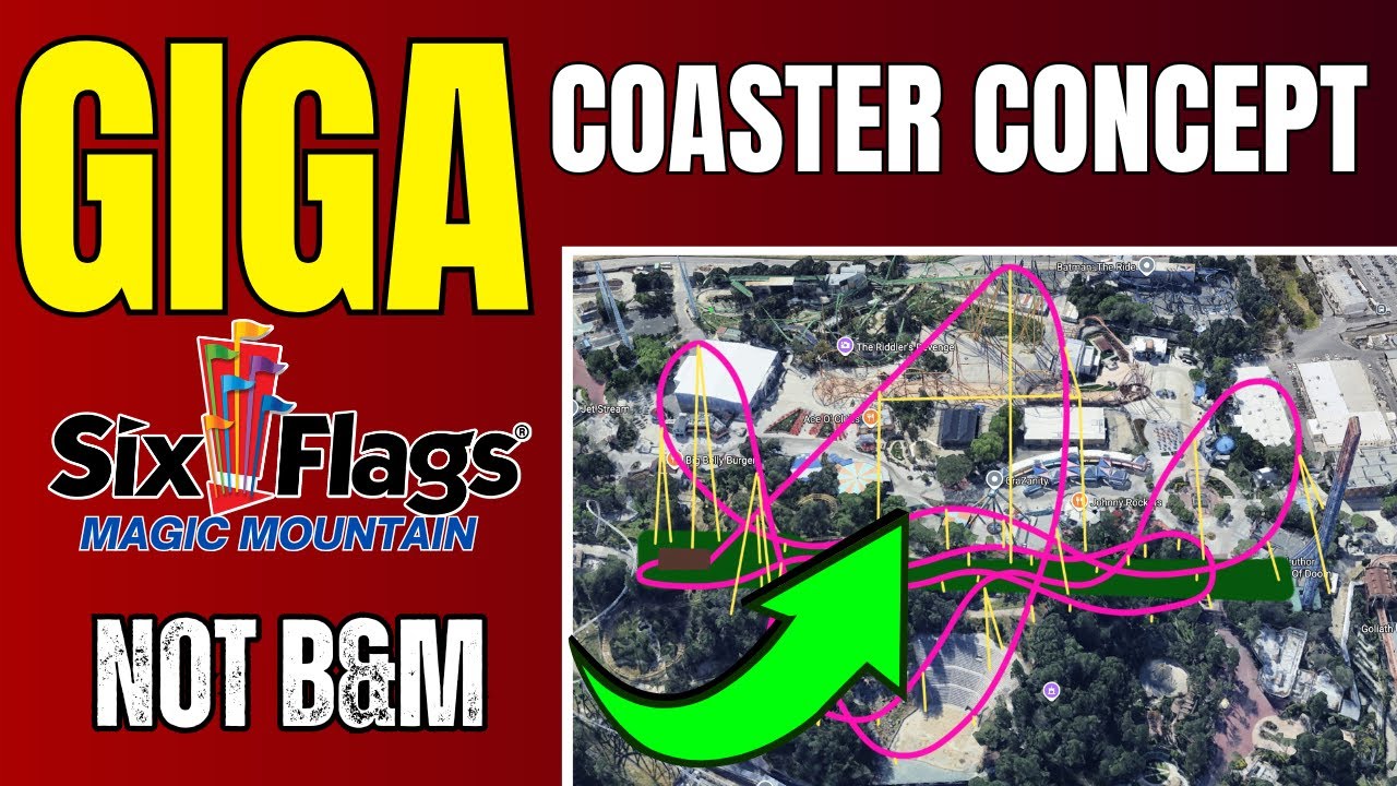 Six Flags Magic Mountain — самые высокие, быстрые и длинные американские горки на Западном побере...