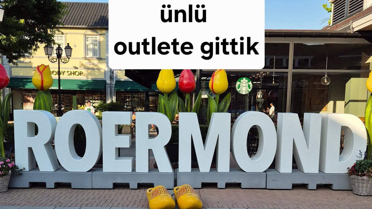 6.gün---- Balikesir'den Amsterdam'a arabayla ailecek yolculuk. O ünlü outlete gittik Roermond