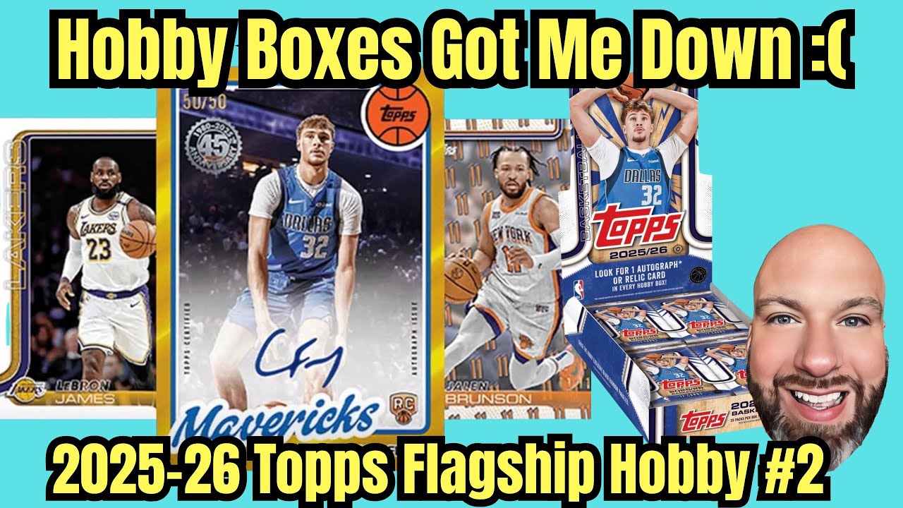 *NO COOPER FLAGG FOR YOU! TOPPS BASKETBALL 2025-26 HOBBY BOX NUMBER 2