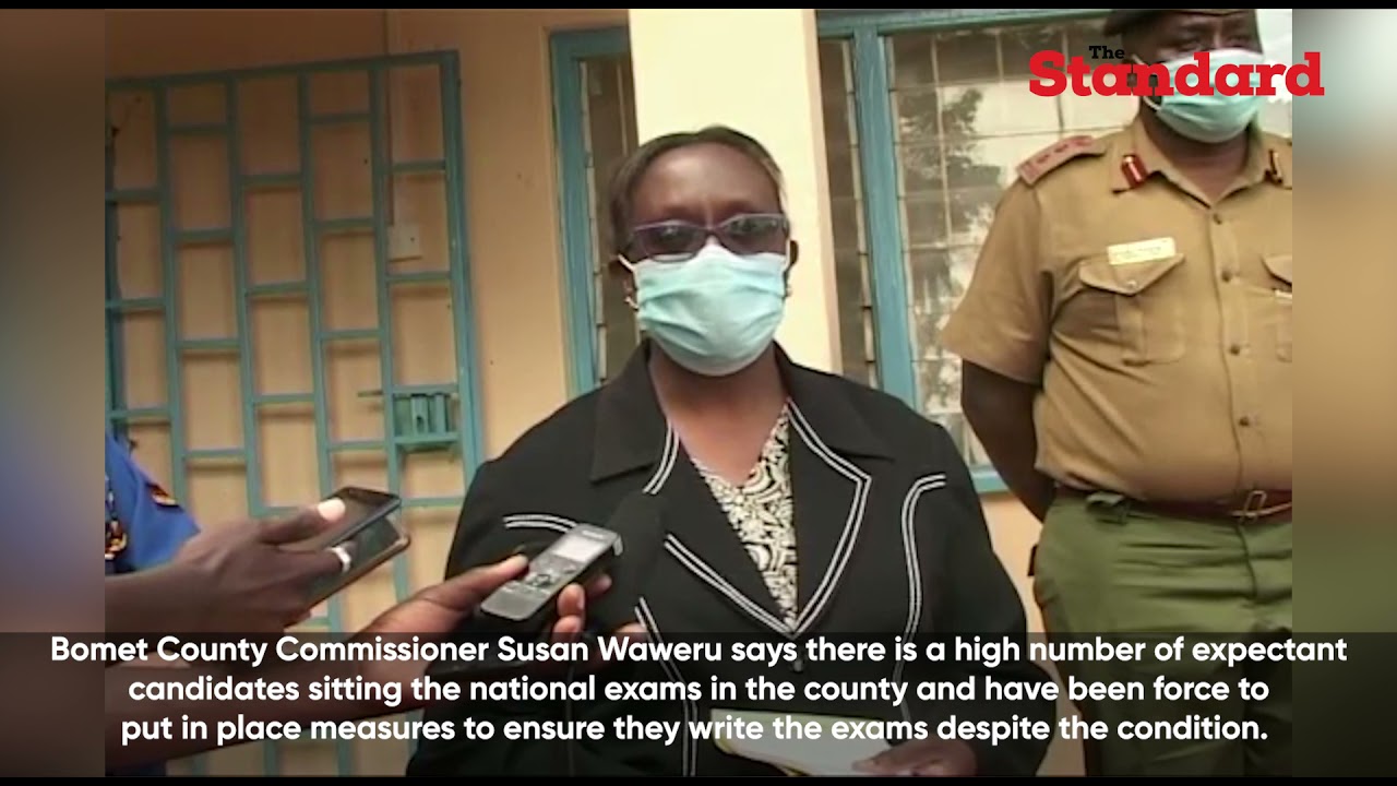Bomet County Commissioner Susan Waweru on the KCPE preparedness in the county