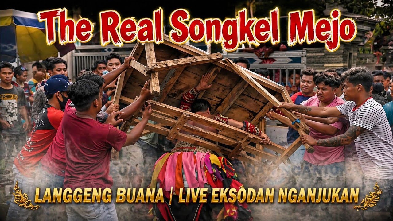 THE REAL JARANAN BUTO SONGKEL MEJO LANGGENG BUANA | EKSODAN NGANJUKAN