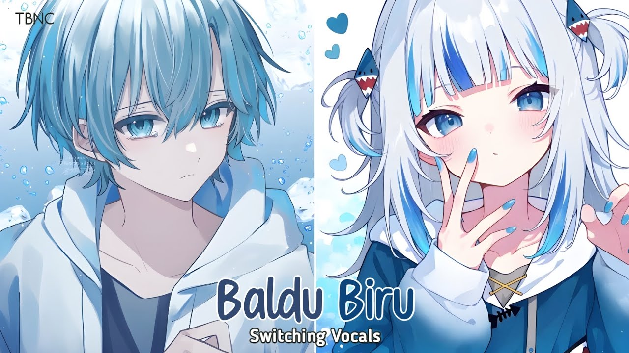 Nightcore - Baldu Biru (SV) - (Lyrics)