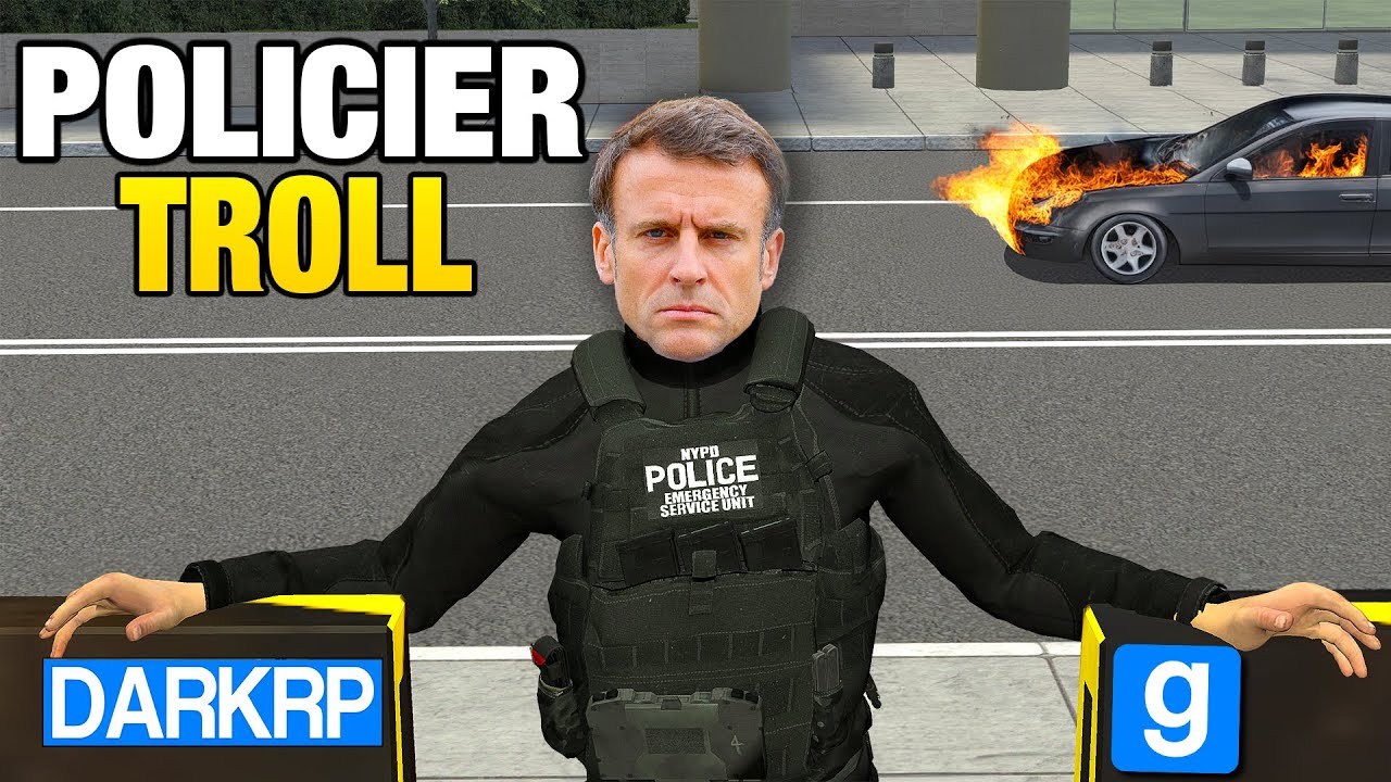 LA VILLE CONTRE MOI (émeutes contre la police) GMOD DarkRP