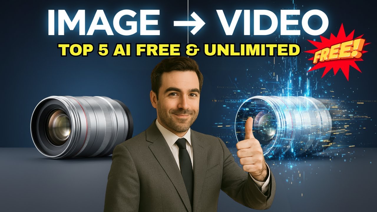 Top 5 Free AI Tools Image to Video | Turn Photos into Viral Clips & Make Money Online!