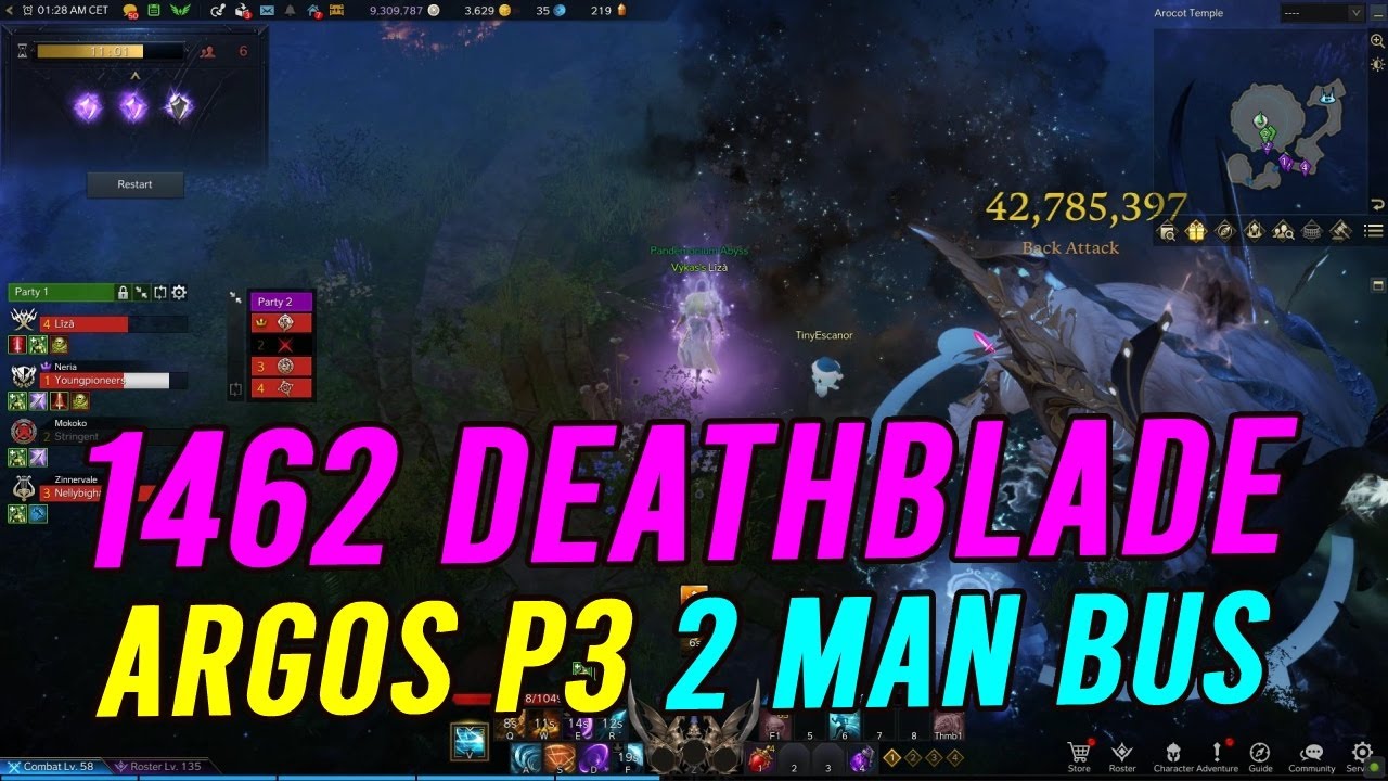 Lost Ark Deathblade Argos Solo Bus