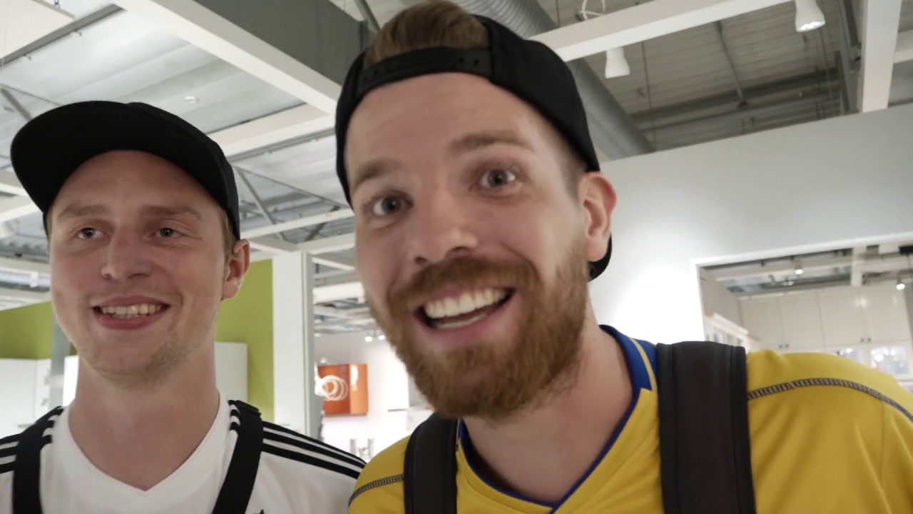 WM-CHALLENGE IM IKEA! DEUTSCHLAND GEGEN SCHWEDEN!