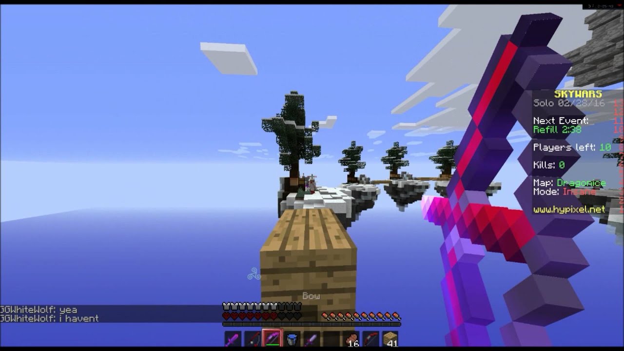 Présentation de ma chaîne en SkyWars  [FR]