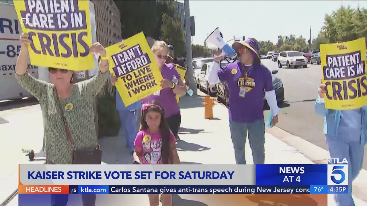 Healthcare workers union holding strike authorization vote amid ‘growing patient care crisis’