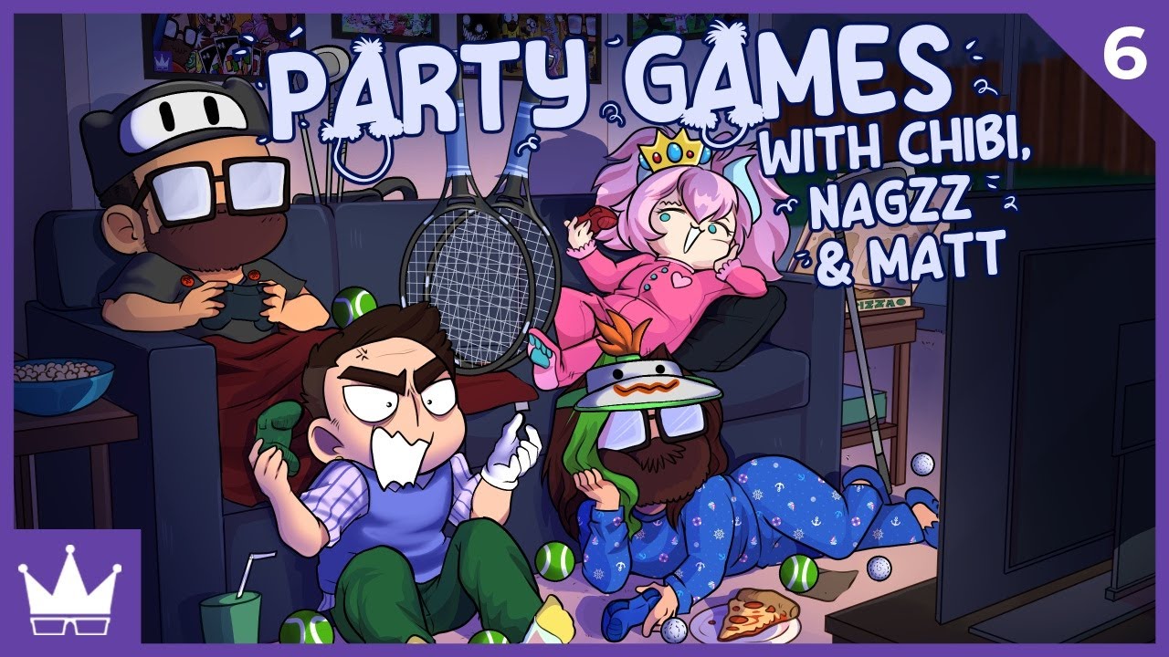 Twitch Livestream | Party Games w/Chibidoki, Nagzz & Axialmatt | Ep 6 [Switch]