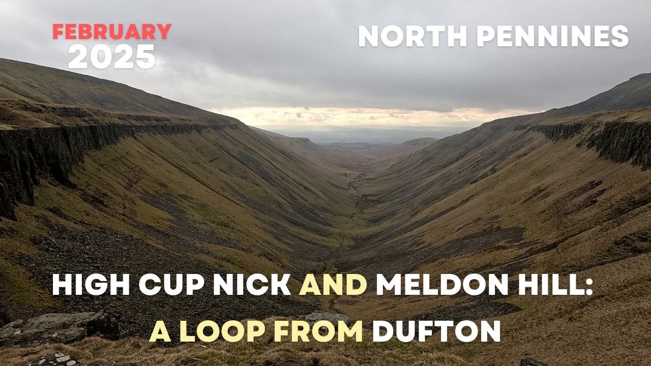 High Cup Nick (England's Grand Canyon) And Meldon Hill From Dufton