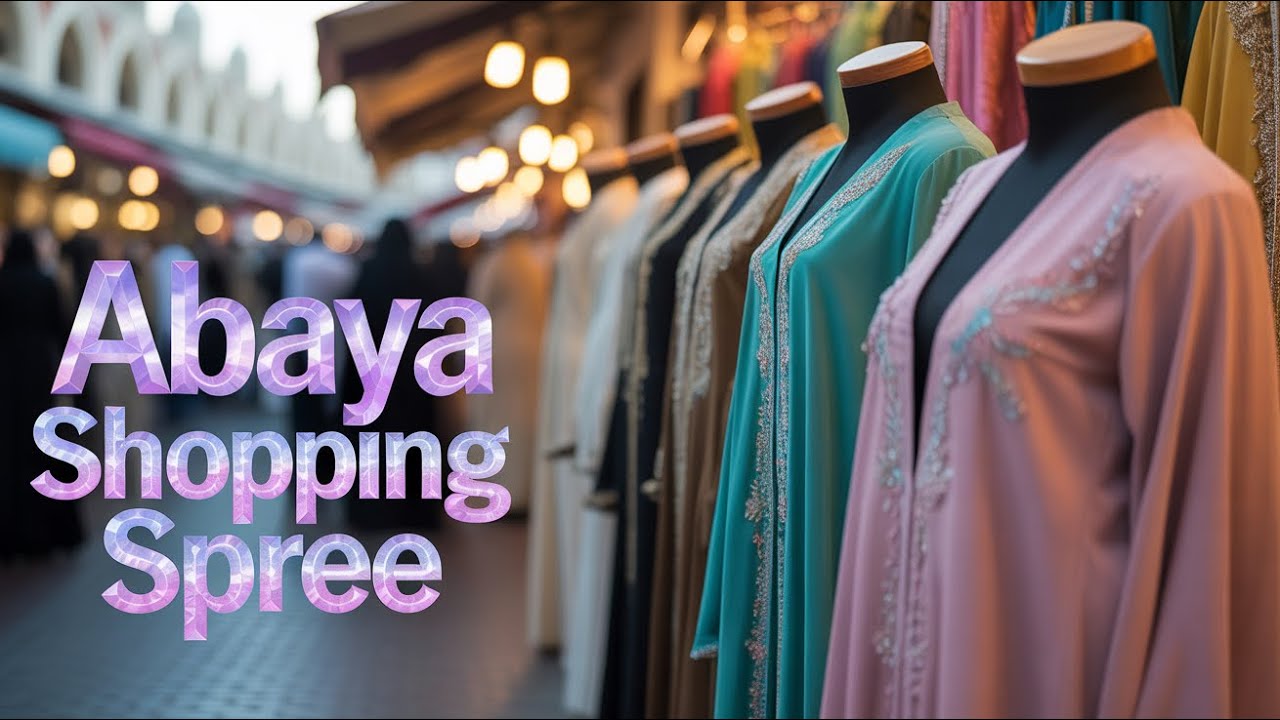 Abaya Shopping in Dubai on a Budget 💸 | Best Deals & Styles!