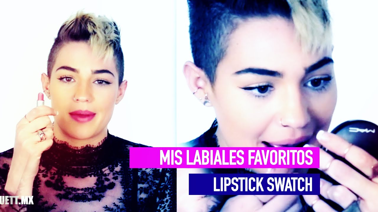 Mis labiales favoritos / Lipstick swatch