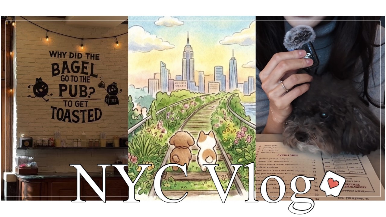 [NYC Vlog] 뉴요커초코의 걸어서 뉴욕 🐩ㅣ웨스트 빌리지 필수 코스 7곳 & 감성 소품샵 투어✨
