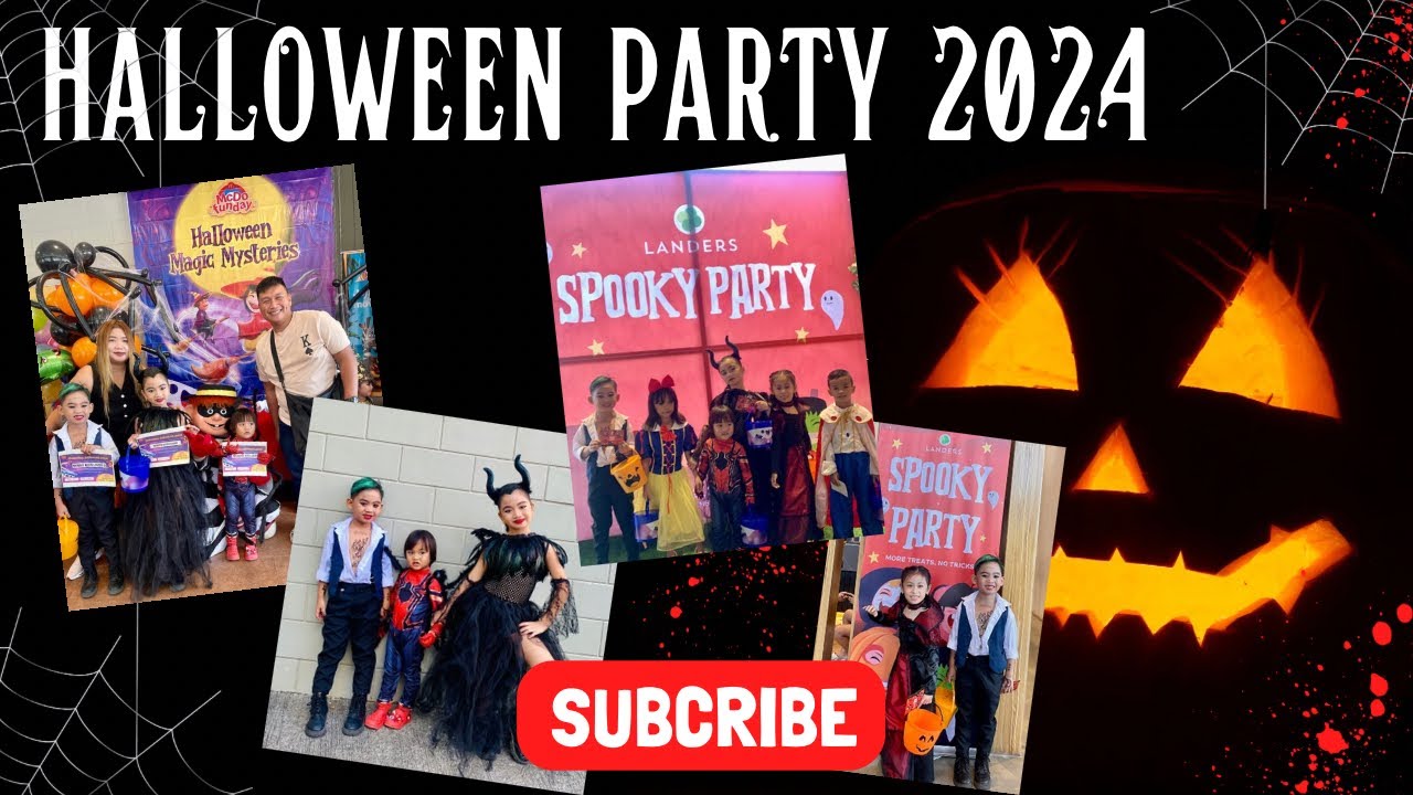 TRICK OR TREAT|| HALLOWEEN PARTY AT MCDONALDS & LANDERS (Oct27,2024) // Best in Costumes